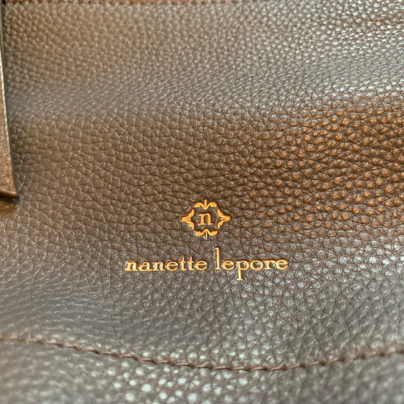 Nanette Lepore Charlie Blue Zippered Handbag - Picture 5 of 16